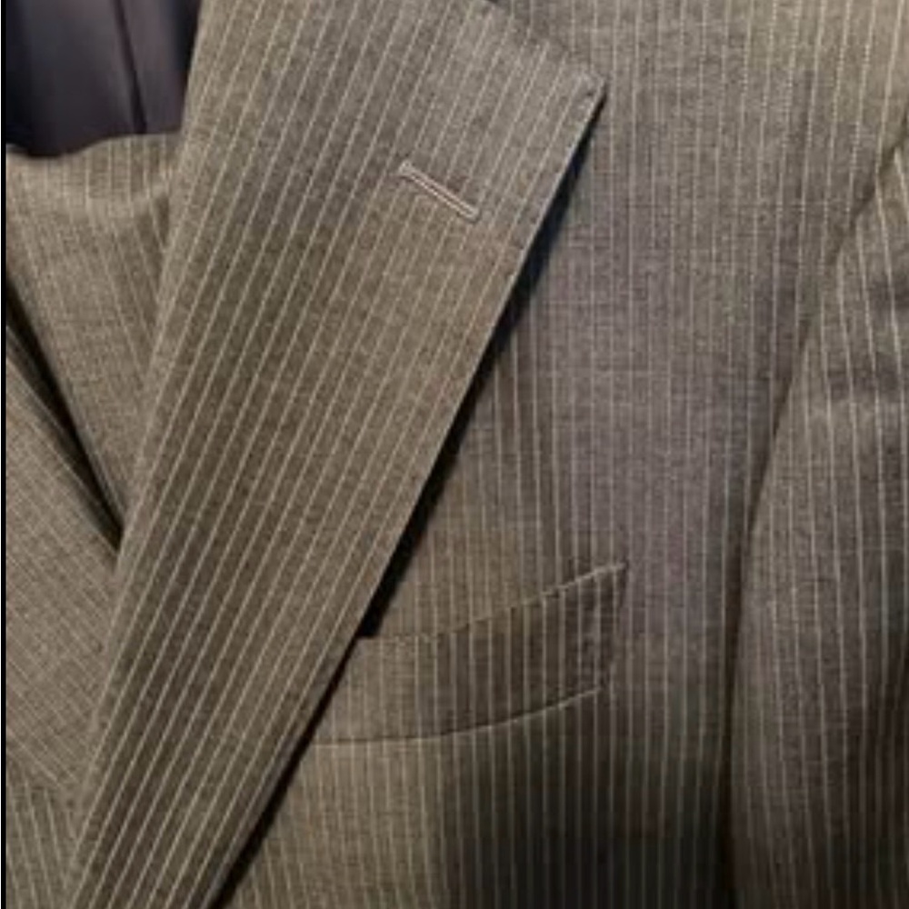 Suitsupply Grey Pinstripe Suit